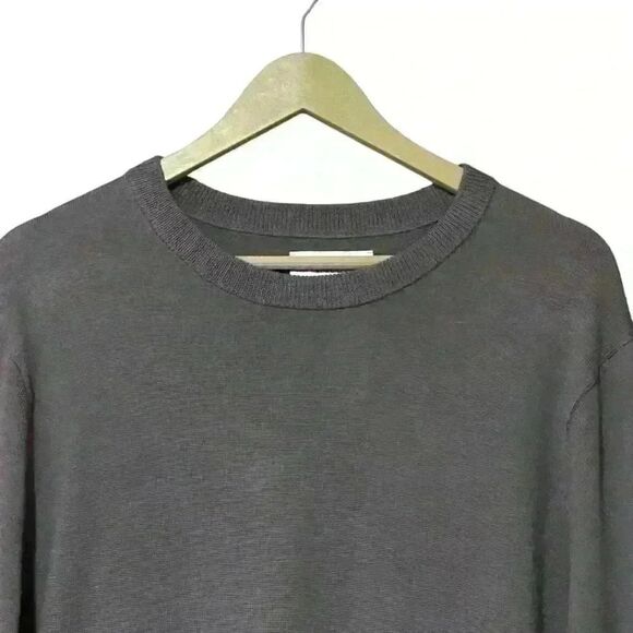 Artefact Brosnan Merino Wool Sweater L Sparrow Grey Cozy Warm NWT - Picture 3 of 6